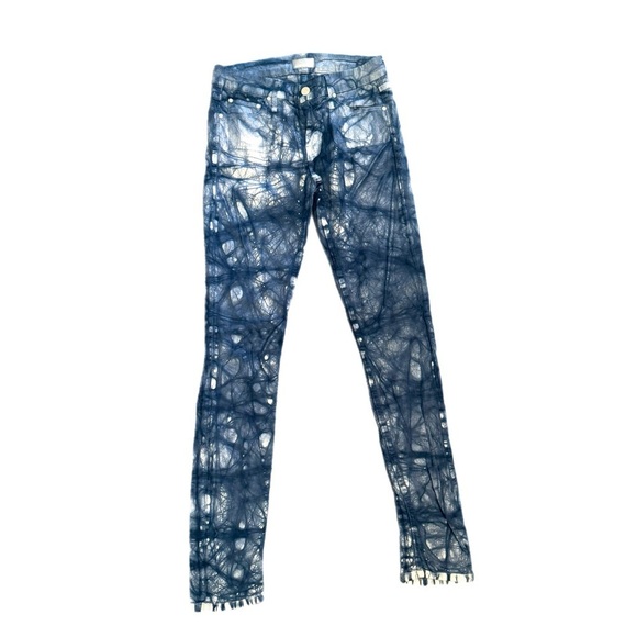 MOTHER Women's The Looker Blue Eyed Devil Skinny Jeans Size 26 - Picture 1 of 5
